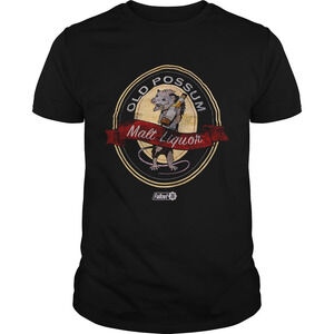 Old Possum Malt Liquor Fallout 76 Shirt